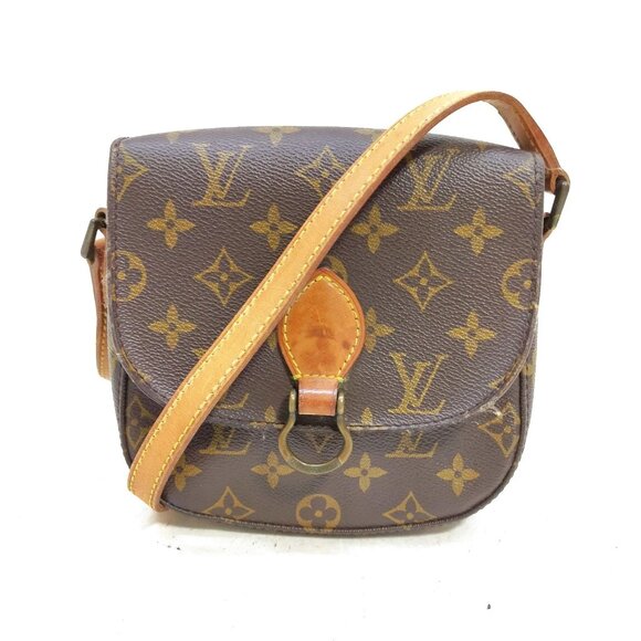 Louis Vuitton Handbags - Authentic Louis Vuitton Mini Saint Cloud Monogram Shoulder Bag 223-121925